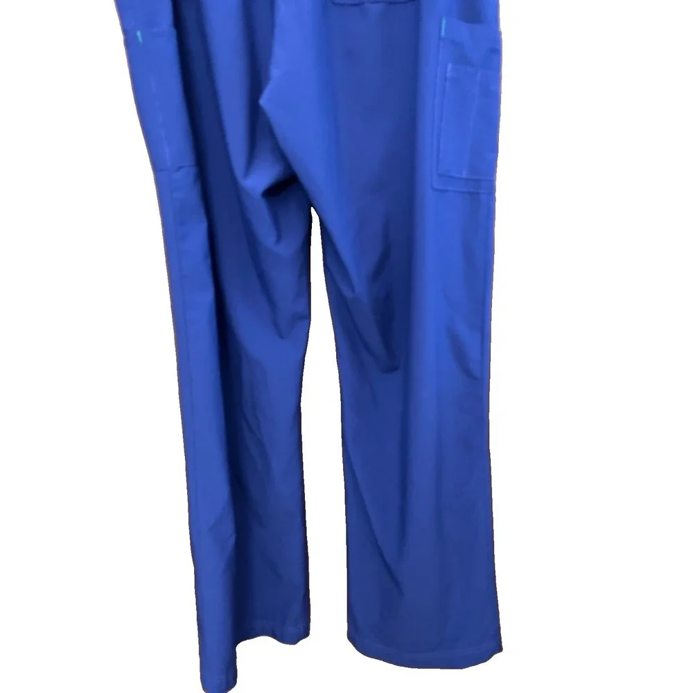 Large Carhartt Men's Force Modern Fit Straight Leg Cargo Pants Scrubs Grape Tall